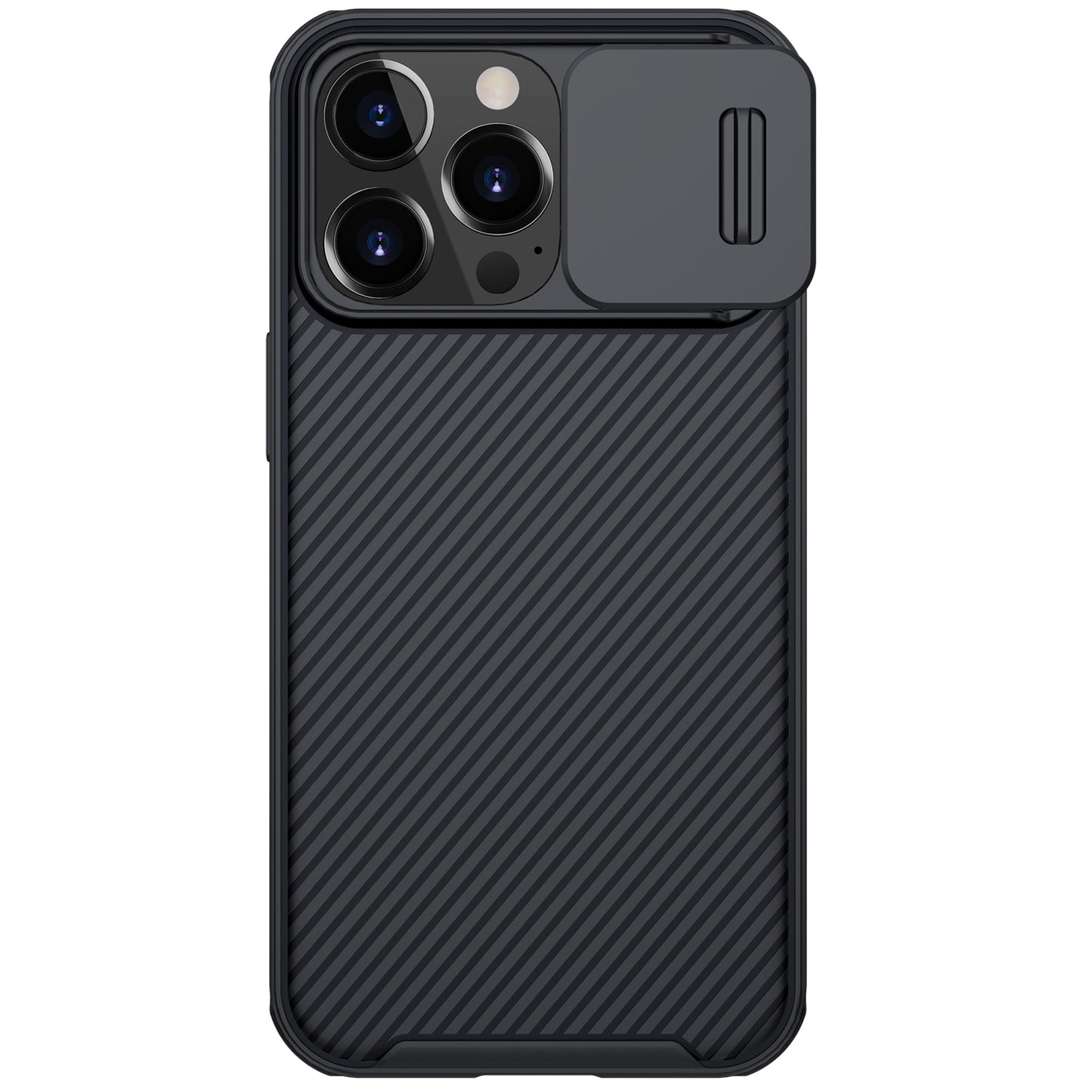 NILLKIN CamShield Pro Anti-Fingerprint Hybrid Phone Cover Phone Case with Camera Protection for iPhone 13 Pro 6.1 inch