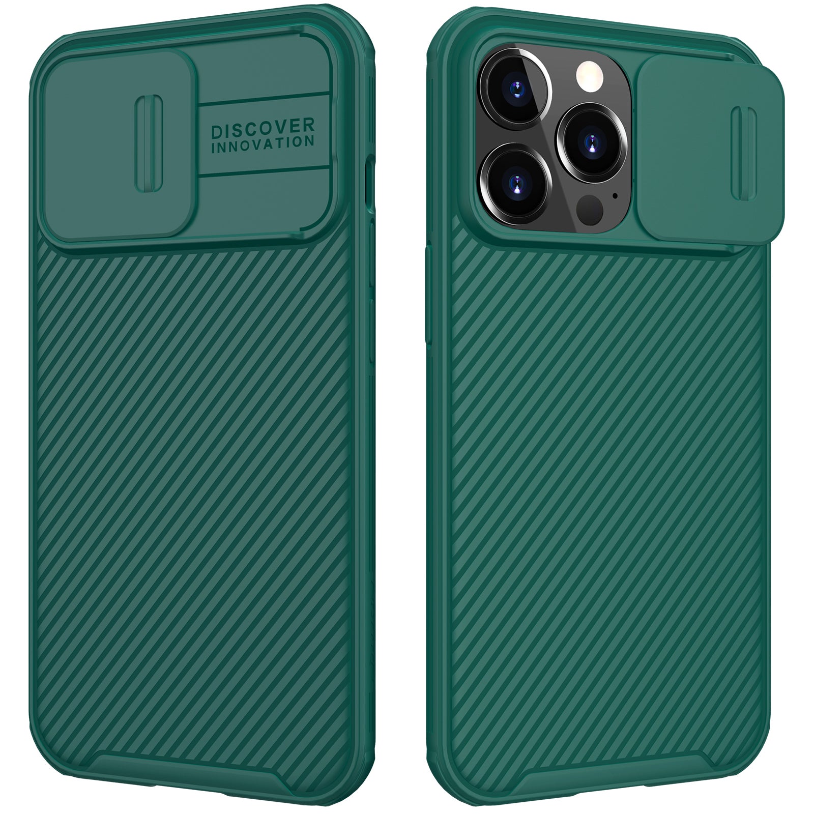NILLKIN CamShield Pro Anti-Fingerprint Hybrid Phone Cover Phone Case with Camera Protection for iPhone 13 Pro 6.1 inch