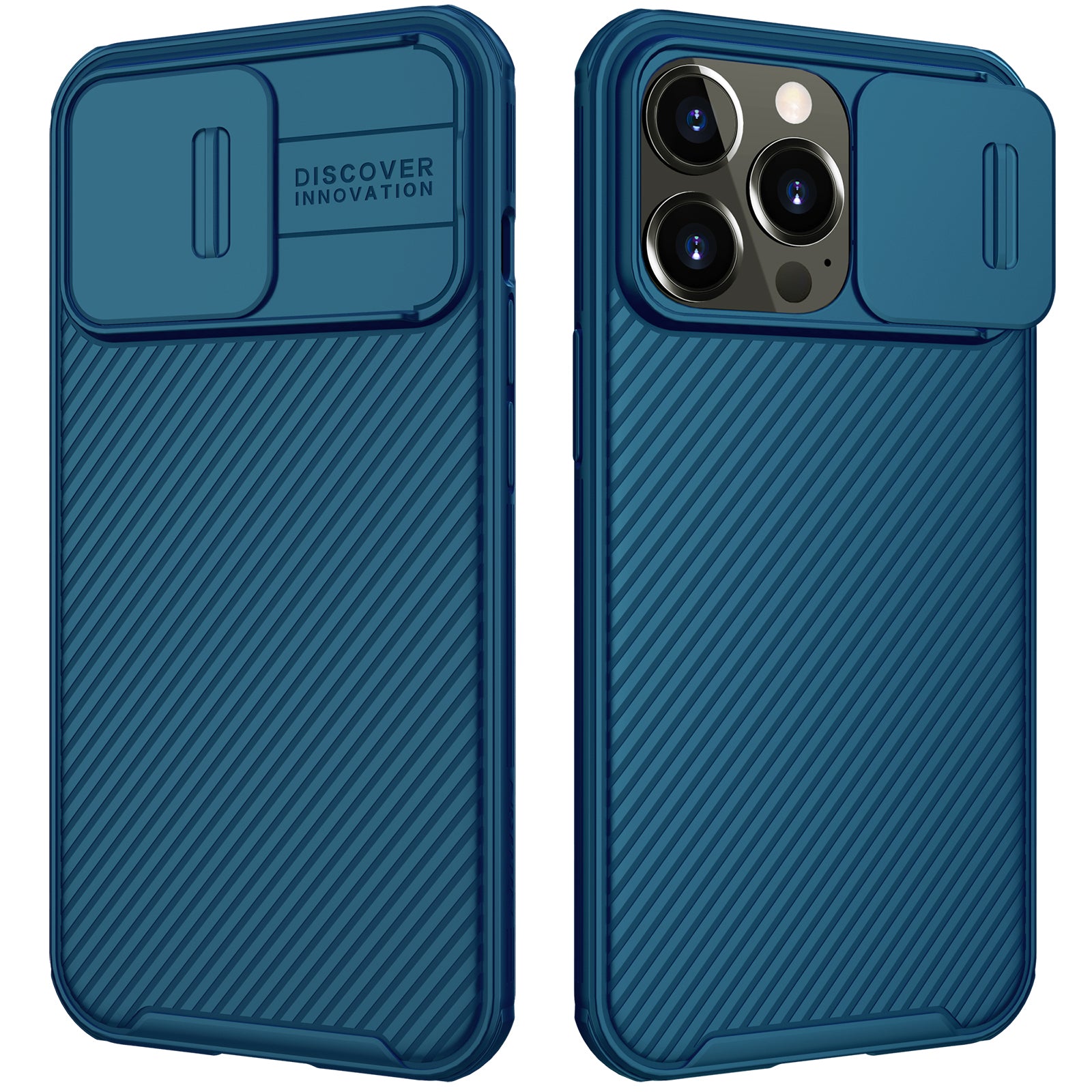 NILLKIN CamShield Pro Anti-Fingerprint Hybrid Phone Cover Phone Case with Camera Protection for iPhone 13 Pro 6.1 inch