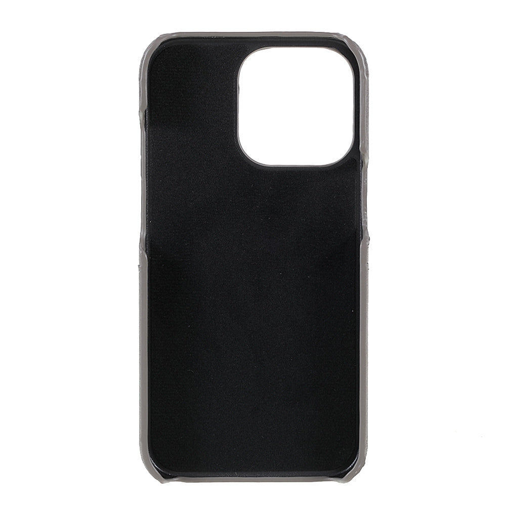 Full Protective Double Card Slots PU Leather Coated PC Cover Shell for iPhone 13 Pro 6.1 inch