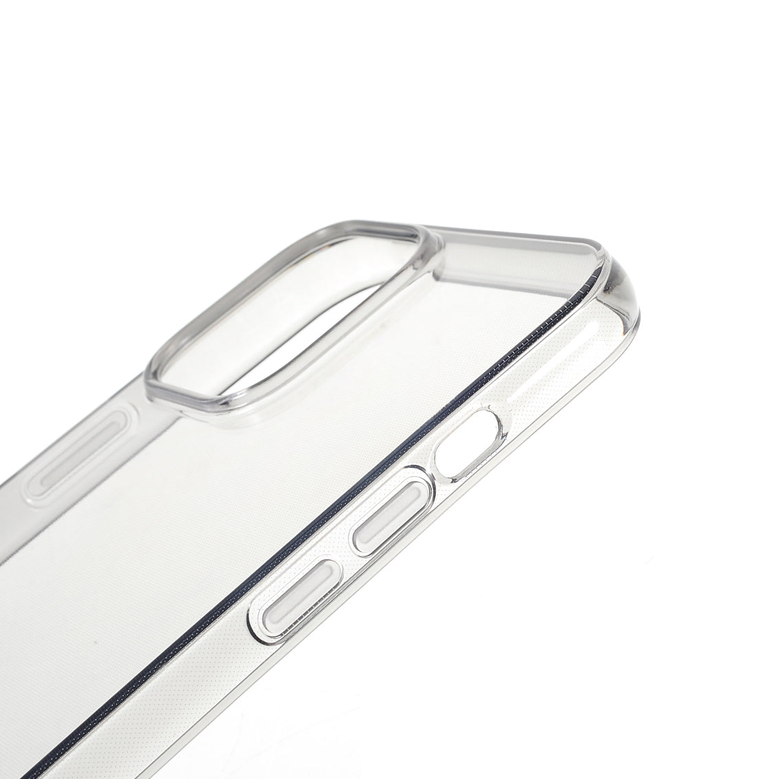Scratch-Resistant Flexible Clear TPU Shockproof Protective Case for iPhone 13 Pro Max 6.7 inch