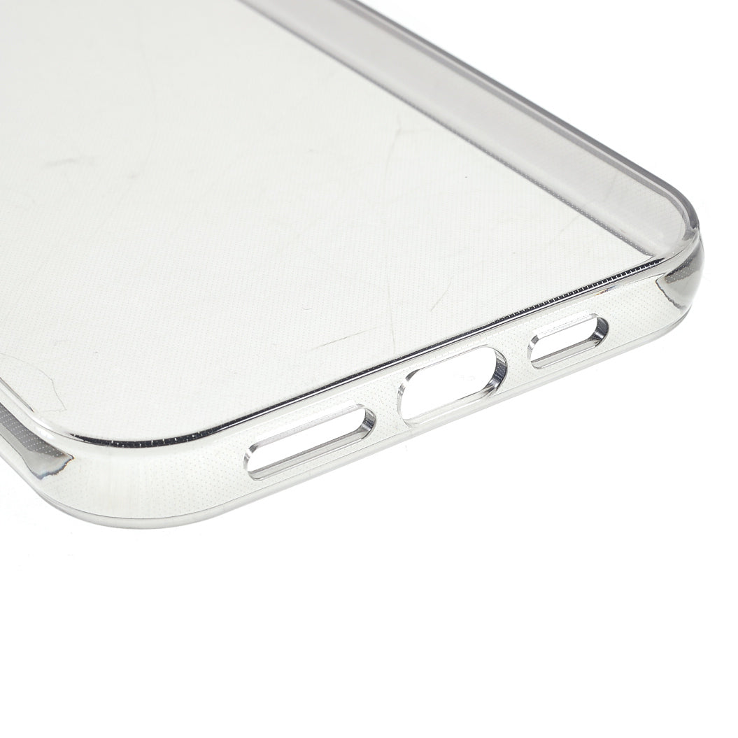 Not Yellowing Premium Soft TPU Crystal Transparent Shockproof Protective Case for iPhone 13 Pro 6.1 inch