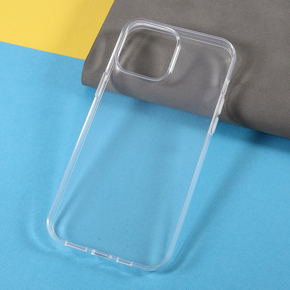 Not Yellowing Premium Soft TPU Crystal Transparent Shockproof Protective Case for iPhone 13 Pro 6.1 inch