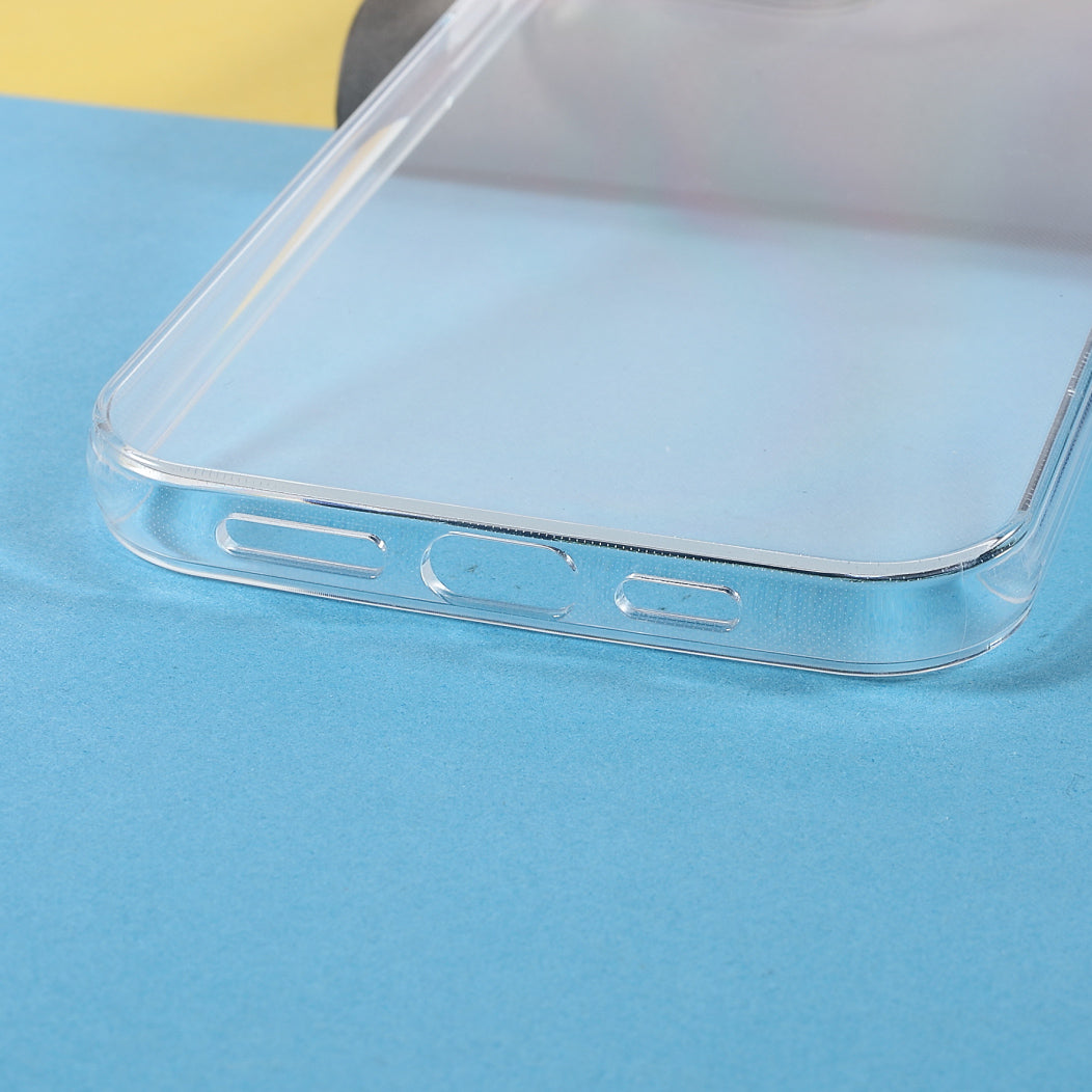 Not Yellowing Premium Soft TPU Crystal Transparent Shockproof Protective Case for iPhone 13 Pro 6.1 inch