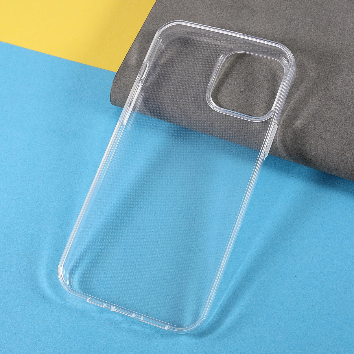 Not Yellowing Premium Soft TPU Crystal Transparent Shockproof Protective Case for iPhone 13 Pro 6.1 inch