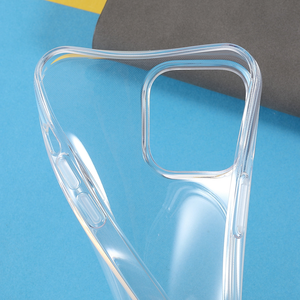 Not Yellowing Premium Soft TPU Crystal Transparent Shockproof Protective Case for iPhone 13 Pro 6.1 inch