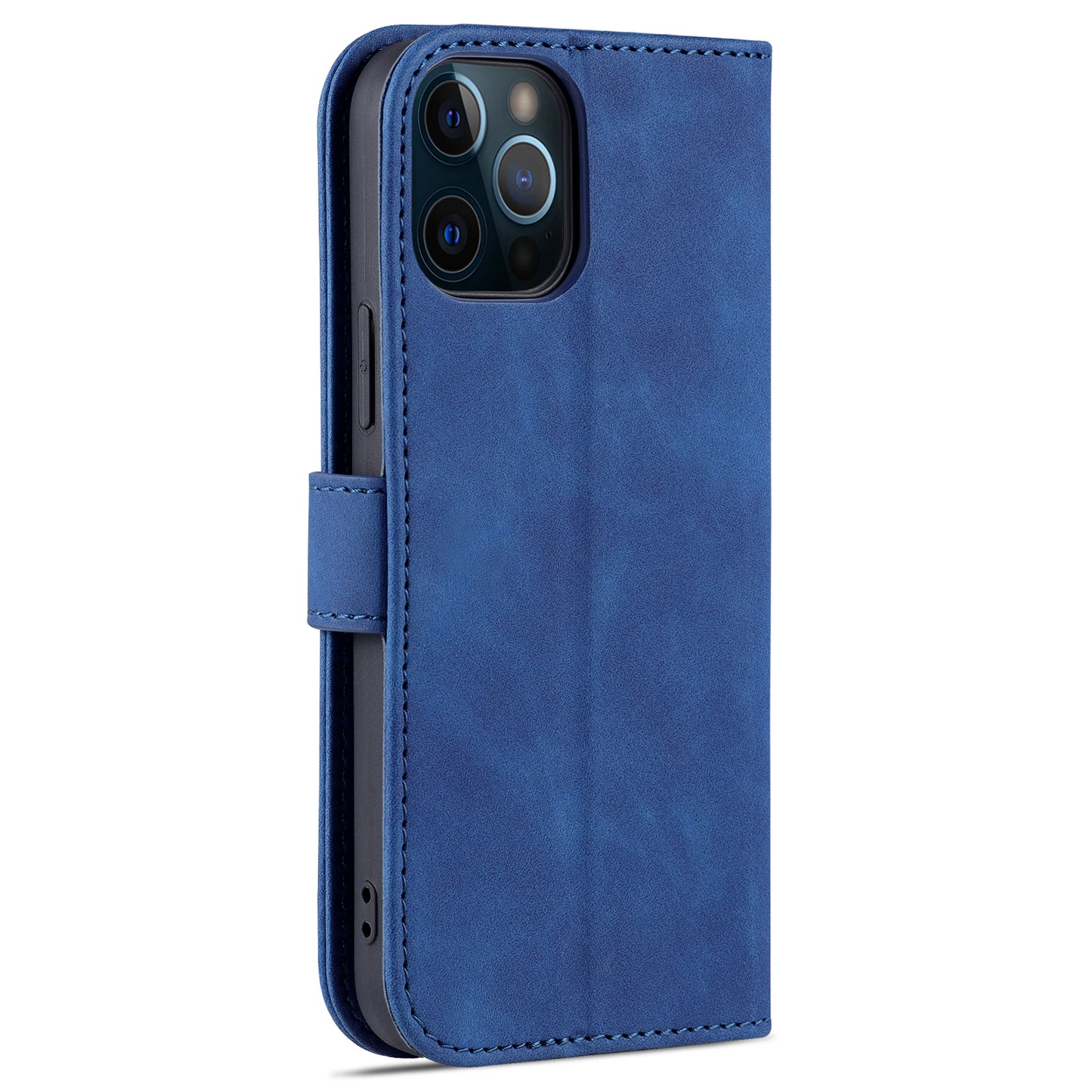 AZNS Leather Folio Flip Wallet Stand Design Perfect Protection Phone Shell for iPhone 13 Pro Max 6.7 inch