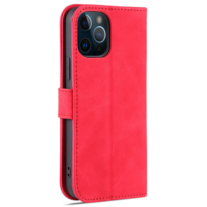 AZNS Leather Folio Flip Wallet Stand Design Perfect Protection Phone Shell for iPhone 13 Pro Max 6.7 inch