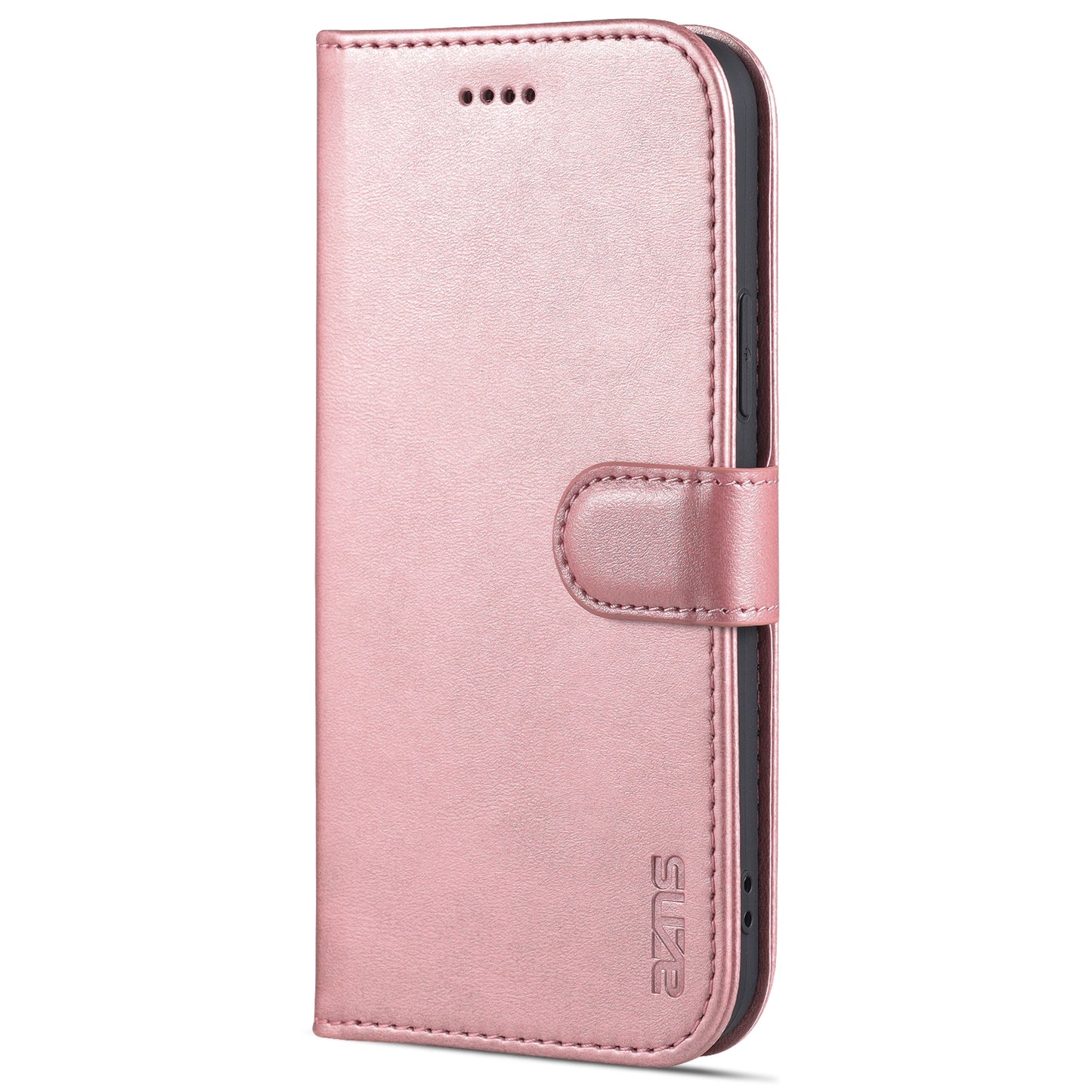 AZNS Leather Folio Flip Wallet Stand Design Perfect Protection Phone Shell for iPhone 13 Pro Max 6.7 inch