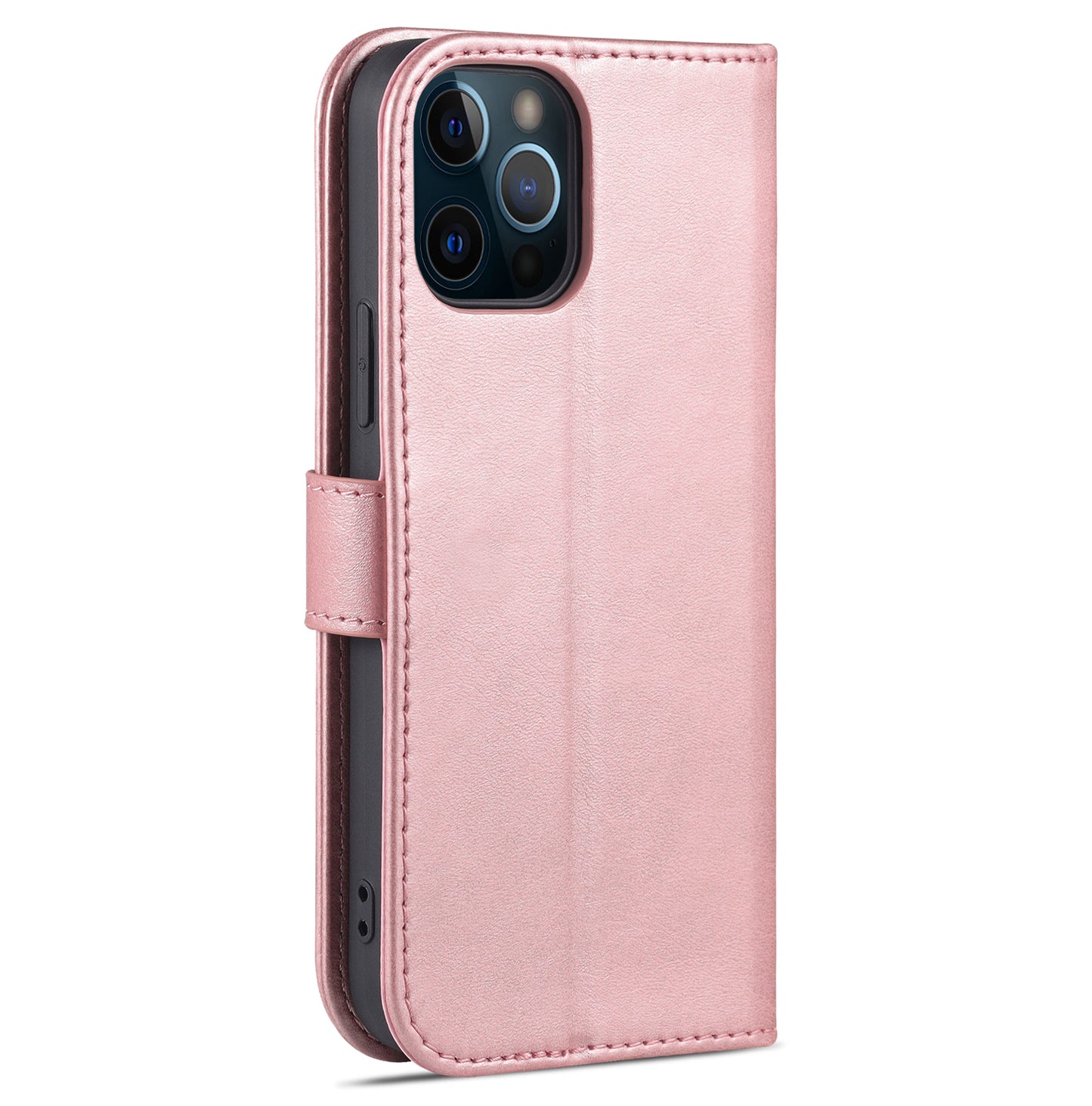 AZNS Leather Folio Flip Wallet Stand Design Perfect Protection Phone Shell for iPhone 13 Pro Max 6.7 inch