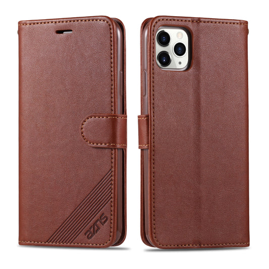 AZNS PU Leather Drop Resistant with Wallet Holder Design Mobile Phone Case for iPhone 13 Pro Max 6.7 inch