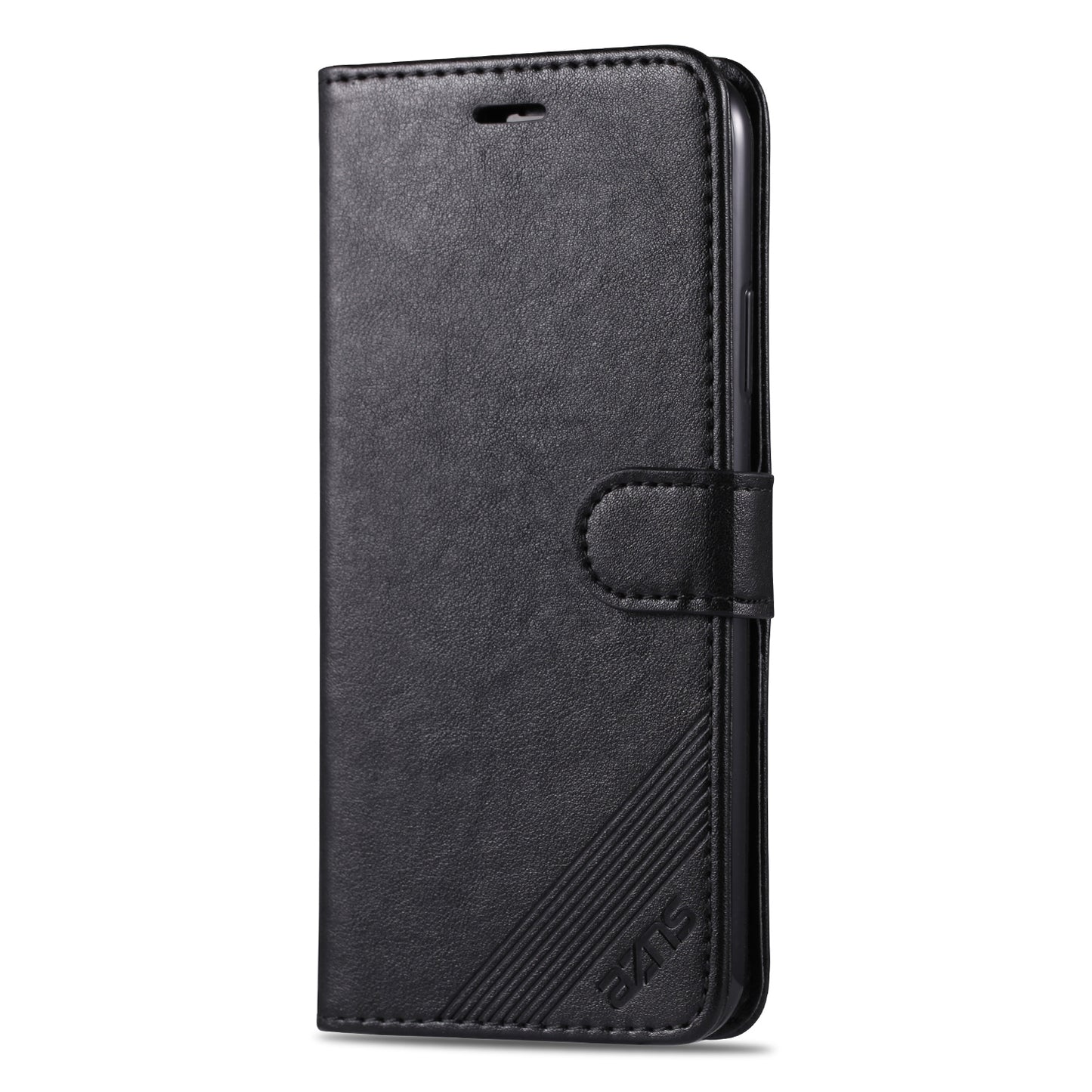 AZNS PU Leather Drop Resistant with Wallet Holder Design Mobile Phone Case for iPhone 13 Pro Max 6.7 inch