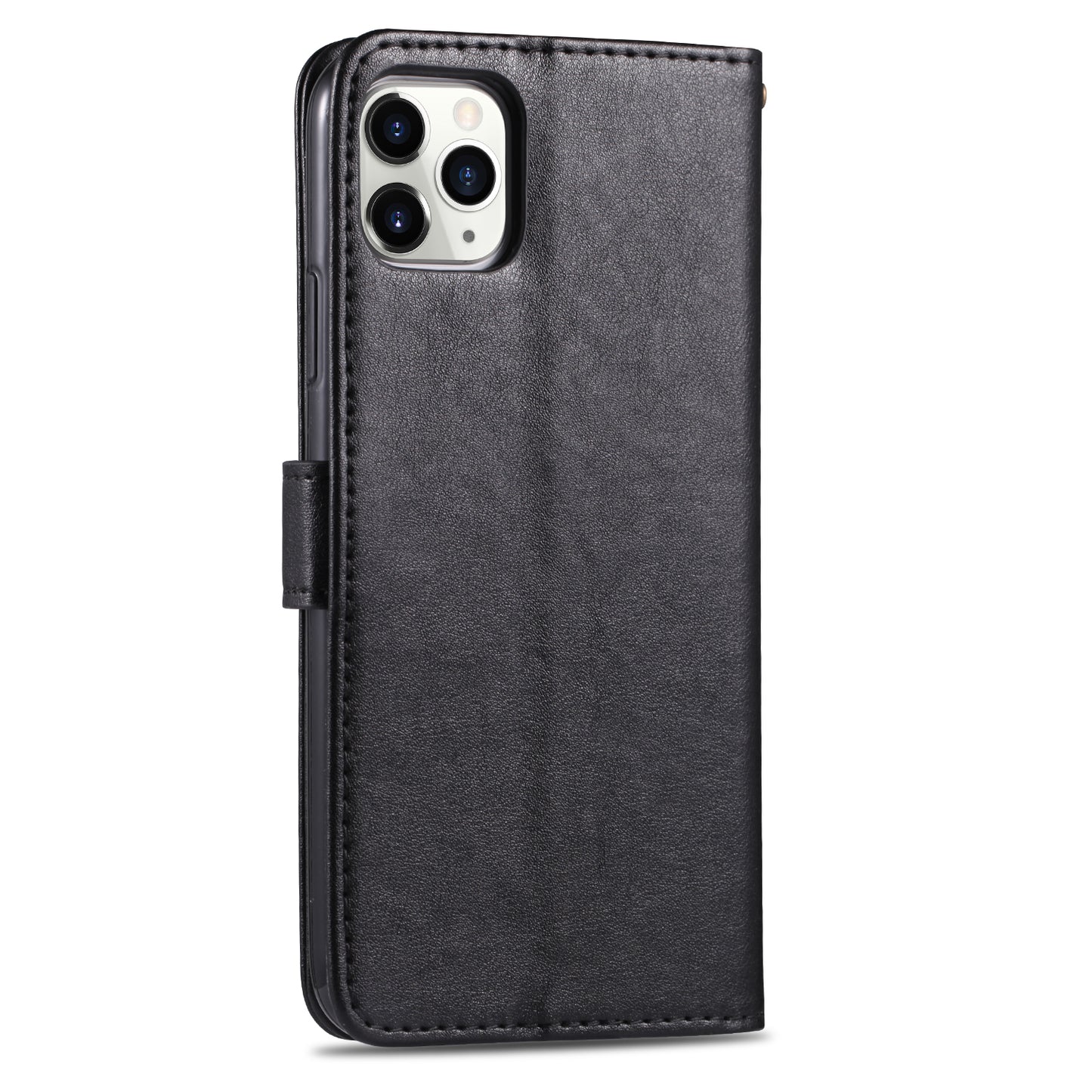 AZNS PU Leather Drop Resistant with Wallet Holder Design Mobile Phone Case for iPhone 13 Pro Max 6.7 inch