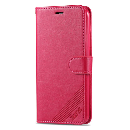 AZNS PU Leather Drop Resistant with Wallet Holder Design Mobile Phone Case for iPhone 13 Pro Max 6.7 inch