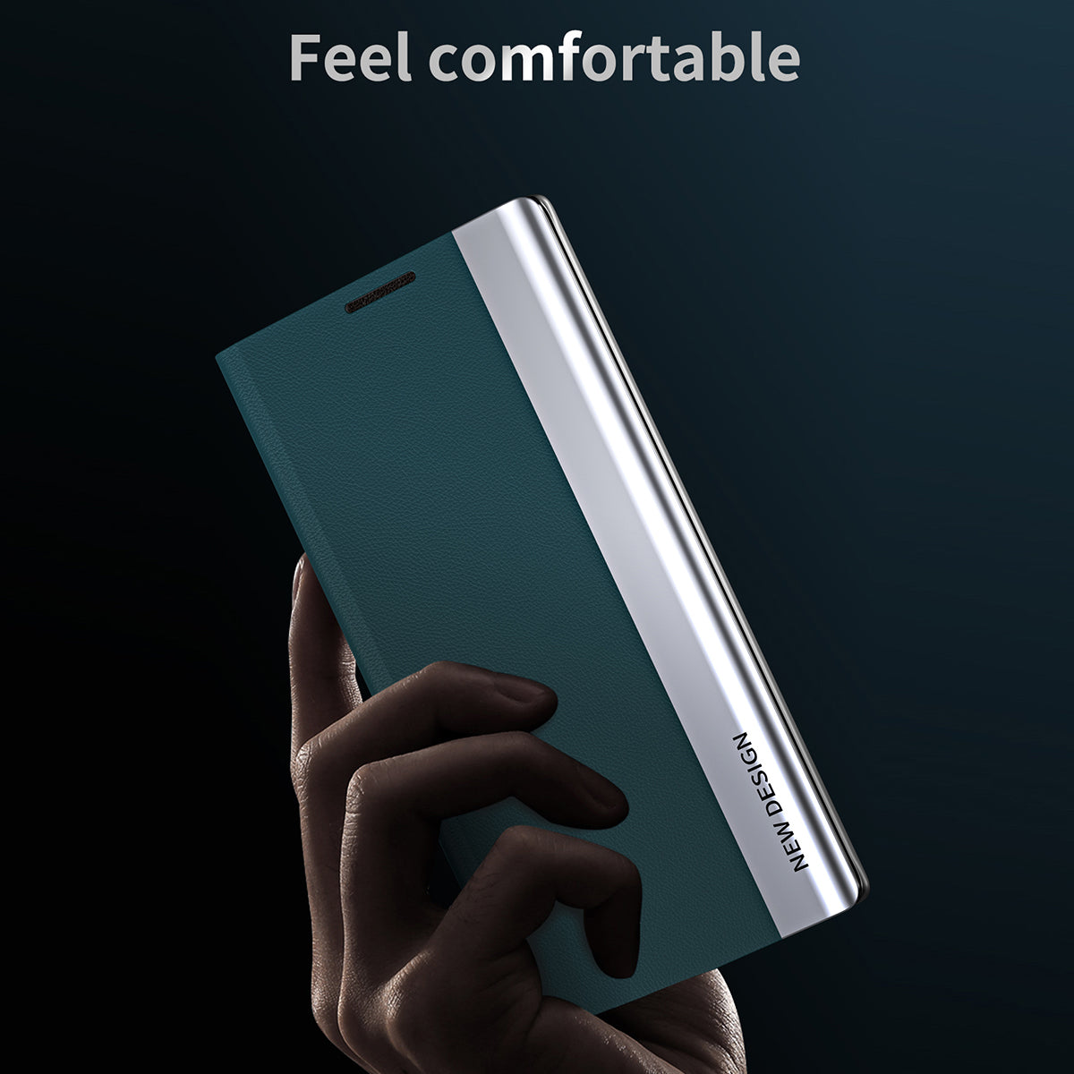 Magnetic Absorption Anti-Shock Folio Flip Plated Leather Stand Case for iPhone 13 Pro 6.1 inch