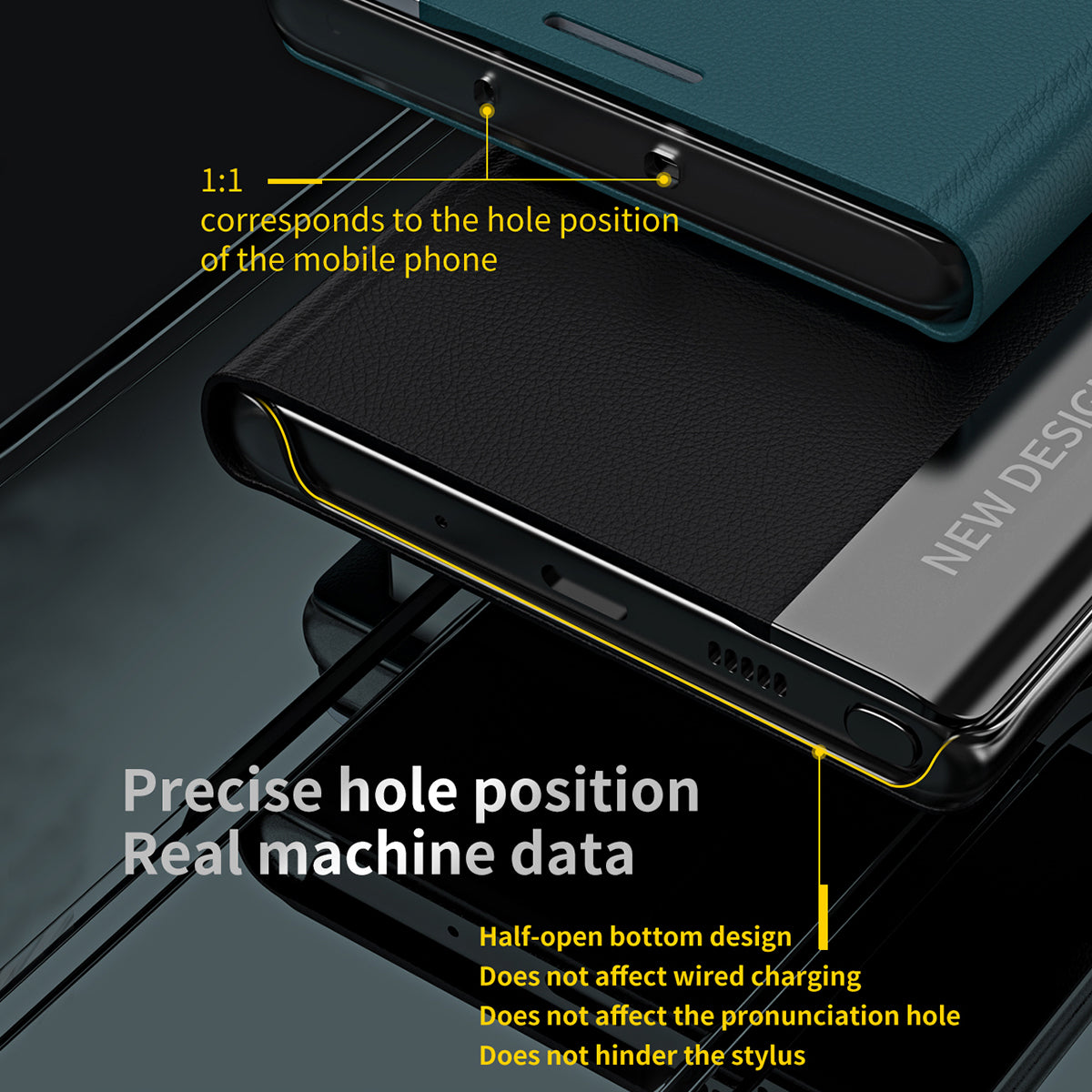 Magnetic Absorption Anti-Shock Folio Flip Plated Leather Stand Case for iPhone 13 Pro 6.1 inch