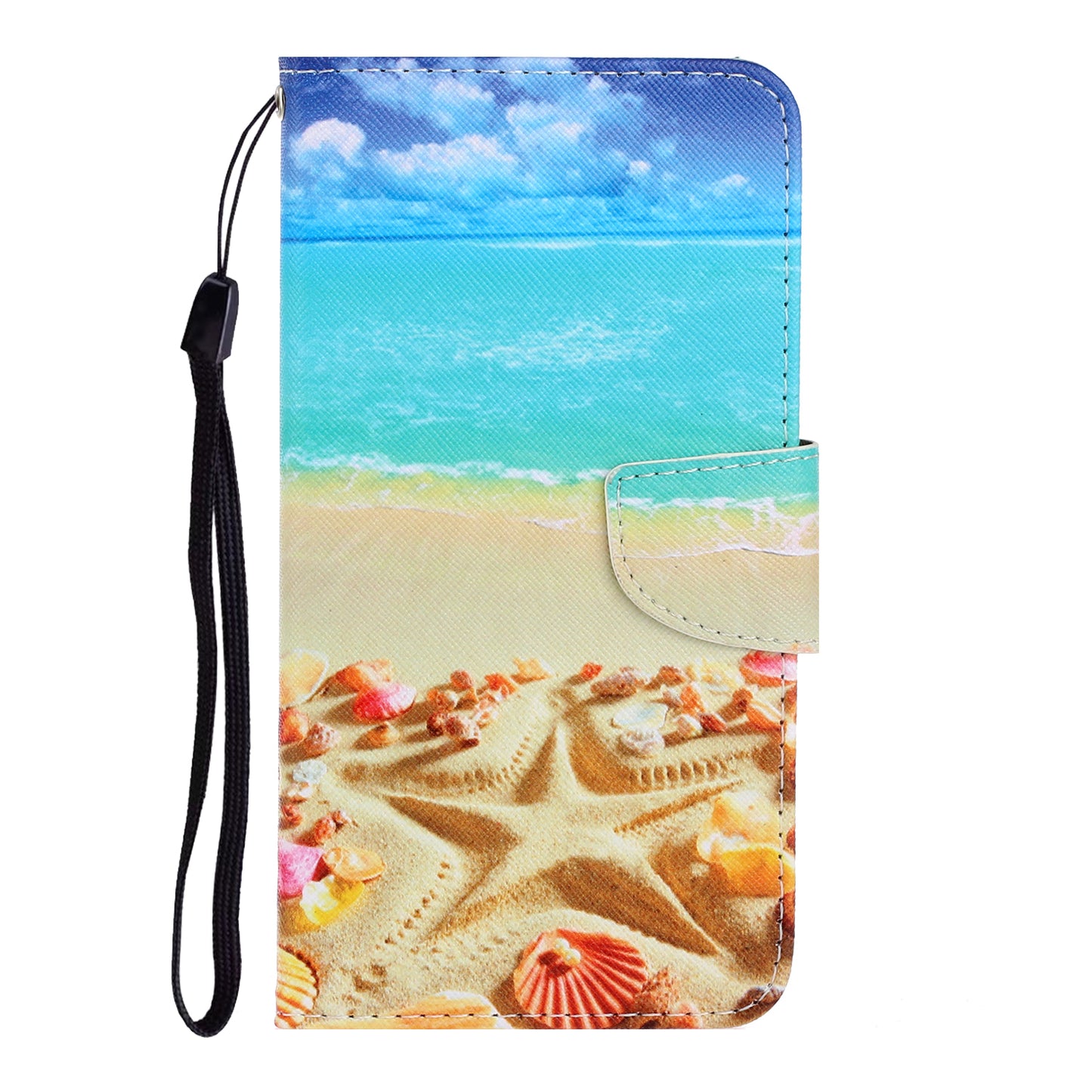 Pattern Printing Design Premium PU Leather Magnetic Clasp Flip Folio Protective Wallet Stand Cover for iPhone 13 Pro 6.1 inch
