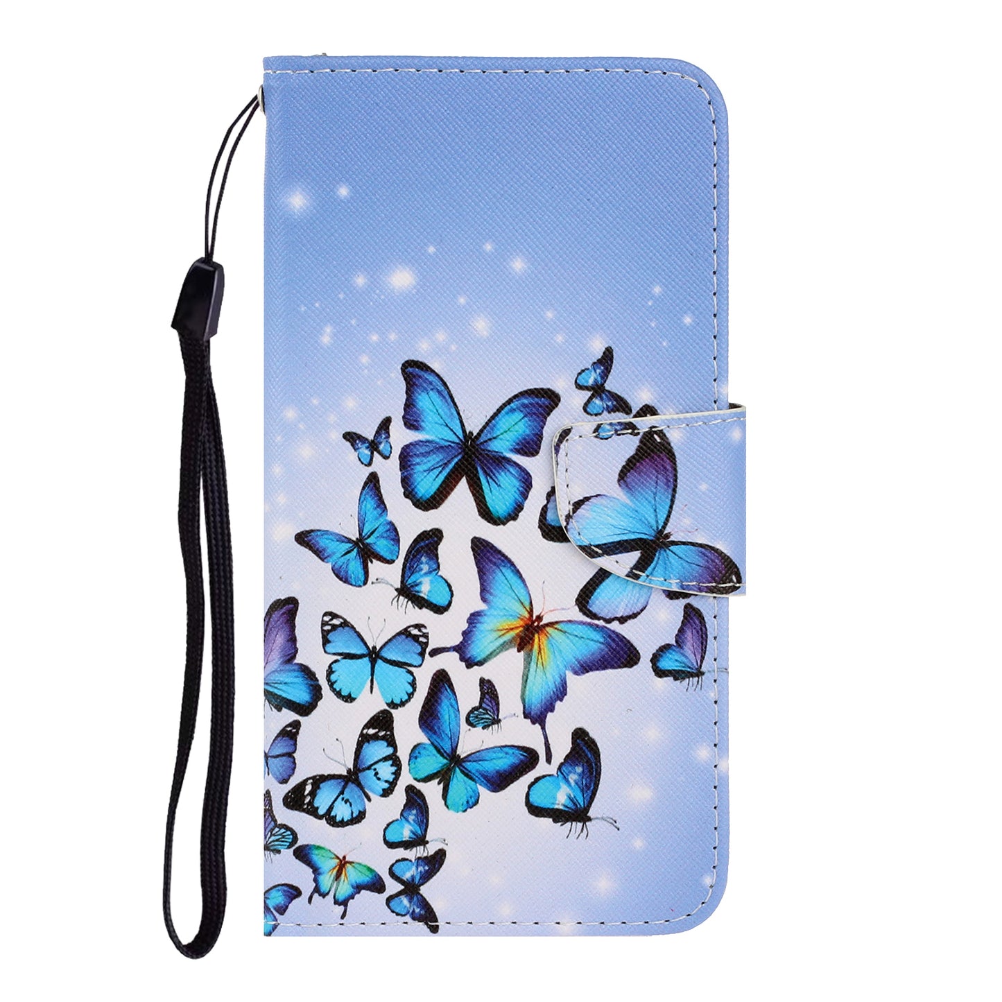 Pattern Printing Design Premium PU Leather Magnetic Clasp Flip Folio Protective Wallet Stand Cover for iPhone 13 Pro 6.1 inch