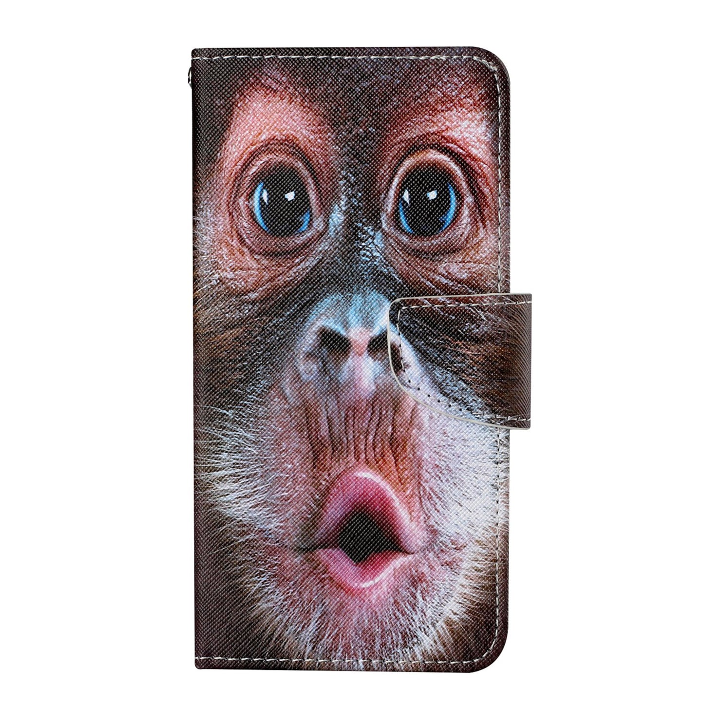 Cross Texture Pattern Printing PU Leather Wallet Stand Phone Case for iPhone 13 Pro 6.1 inch