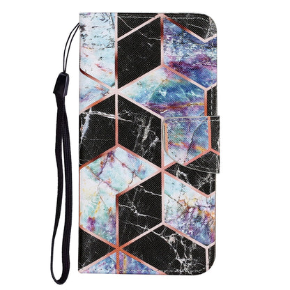 Multi Pattern Magnetic Clasp Wrist Strap Leather Phone Cell Case with Stand for Apple iPhone 13 Pro 6.1 inch