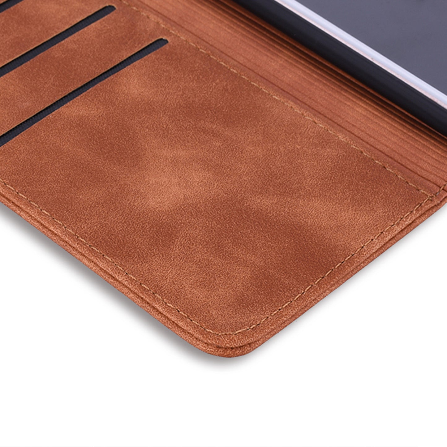 Imprint Flower All-round Protection Phone Shell Wallet Stand Design Leather Case for iPhone 13 Pro 6.1 inch