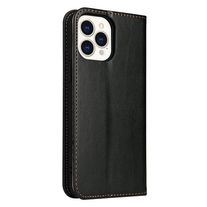 PU Leather Texture Wallet Card Slots Stand Design Phone Case for iPhone 13 Pro 6.1 inch
