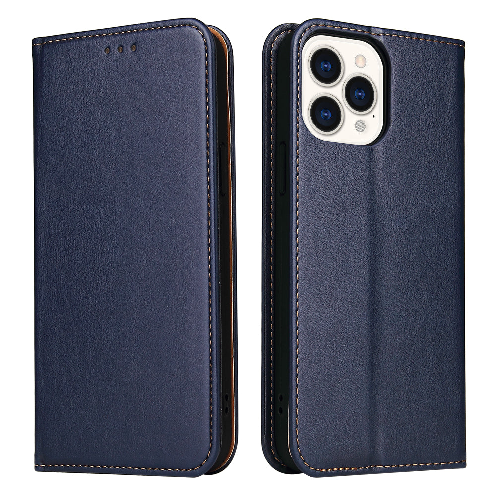 PU Leather Texture Full Protection Wallet Stand Design Phone Case for iPhone 13 Pro Max
