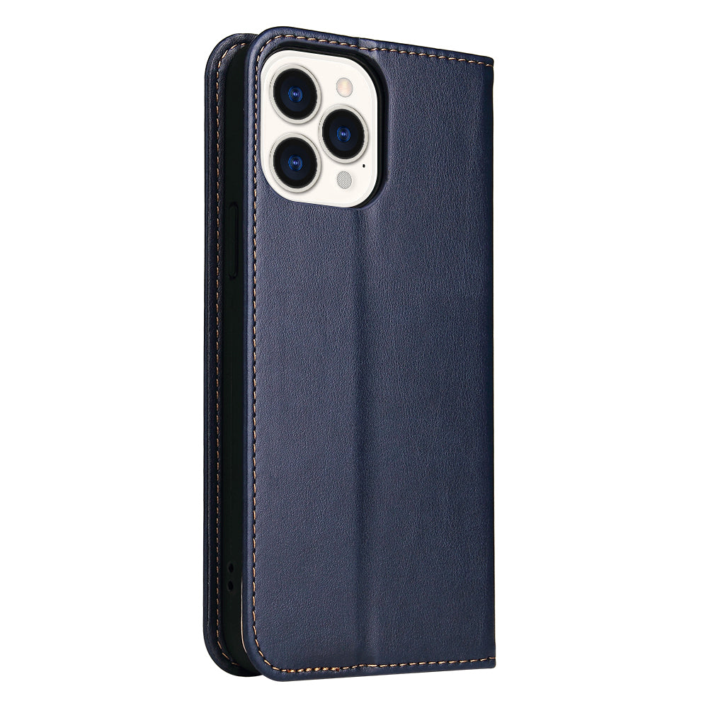 PU Leather Texture Full Protection Wallet Stand Design Phone Case for iPhone 13 Pro Max