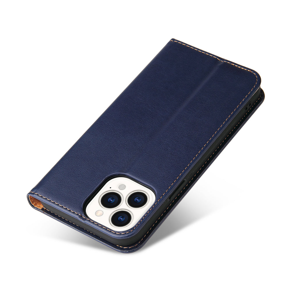 PU Leather Texture Full Protection Wallet Stand Design Phone Case for iPhone 13 Pro Max