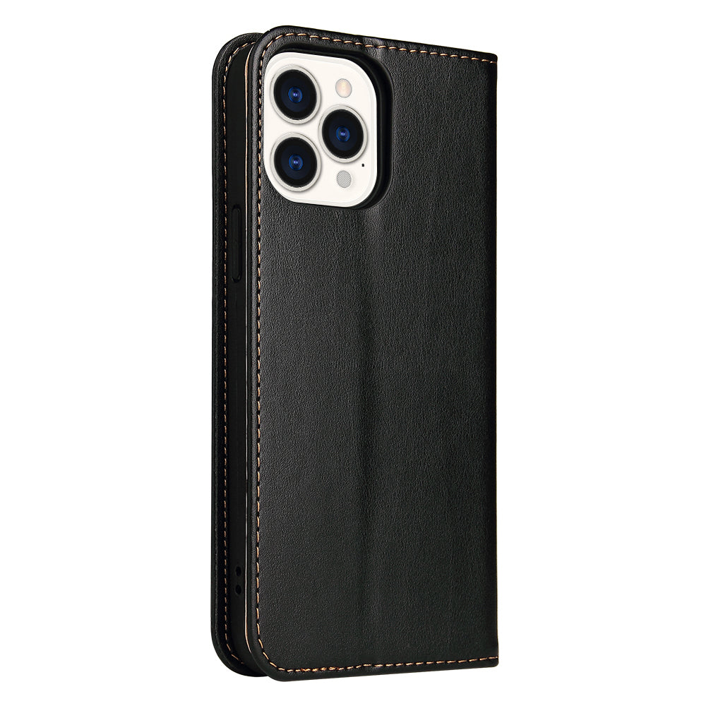 PU Leather Texture Full Protection Wallet Stand Design Phone Case for iPhone 13 Pro Max
