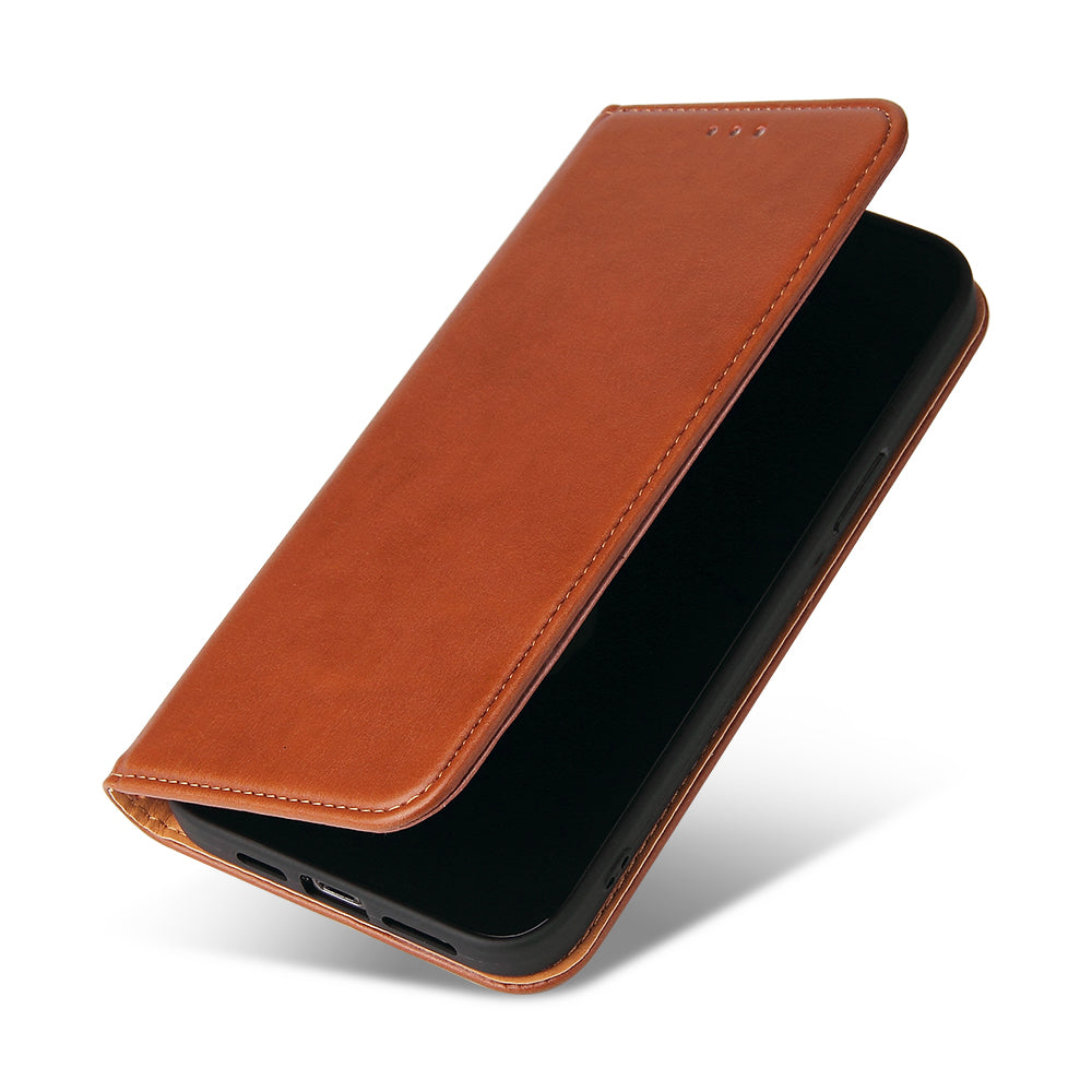 PU Leather Texture Full Protection Wallet Stand Design Phone Case for iPhone 13 Pro Max