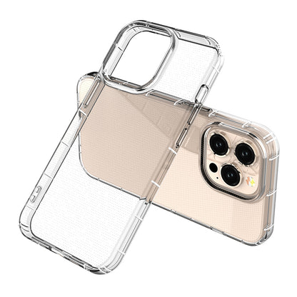 Transparent Flexible TPU Mobile Phone Back Case Shell Protective Cover for iPhone 13 Pro 6.1 inch