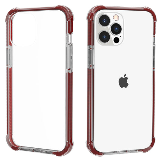 Transparent Acrylic Thickened Four Corners Clear Shockproof Phone Case for Apple iPhone 13 Pro 6.1 inch
