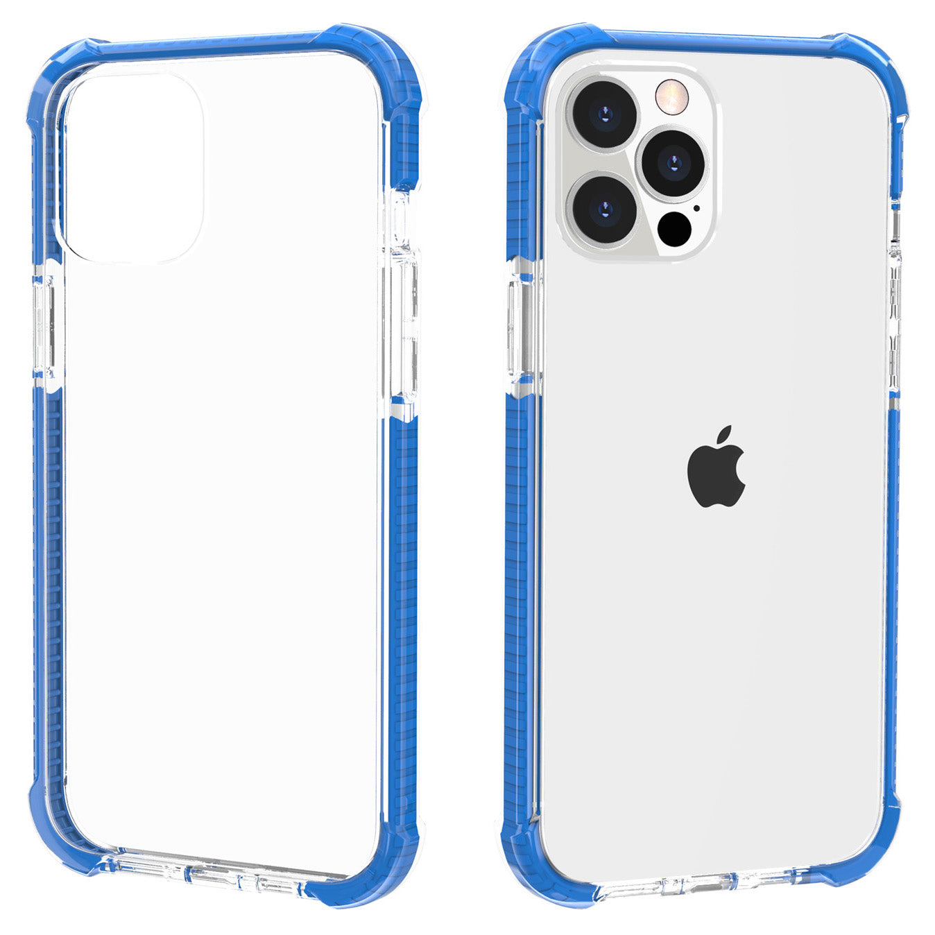 Transparent Acrylic Thickened Four Corners Clear Shockproof Phone Case for Apple iPhone 13 Pro 6.1 inch