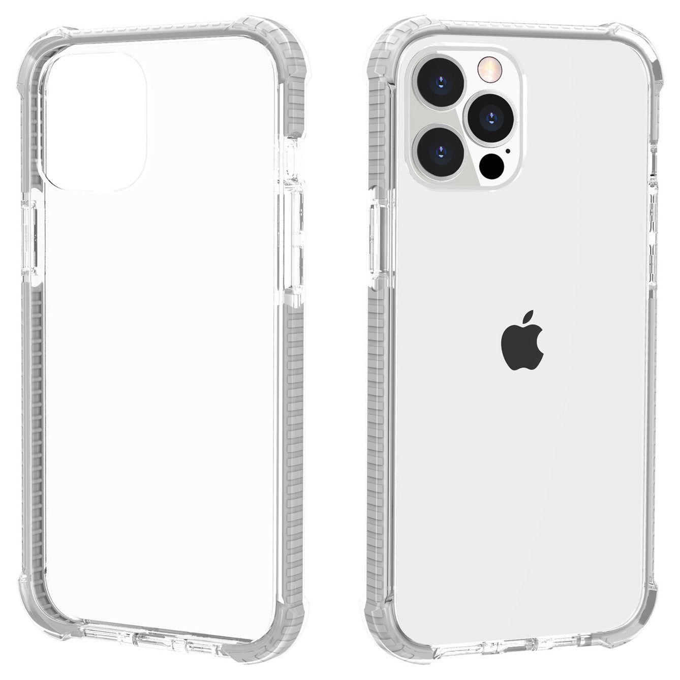 Transparent Acrylic Thickened Four Corners Clear Shockproof Phone Case for Apple iPhone 13 Pro 6.1 inch