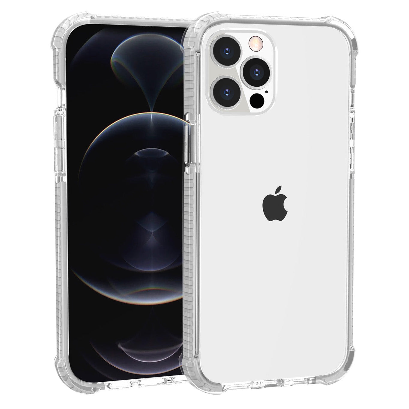 Transparent Acrylic Thickened Four Corners Clear Shockproof Phone Case for Apple iPhone 13 Pro 6.1 inch