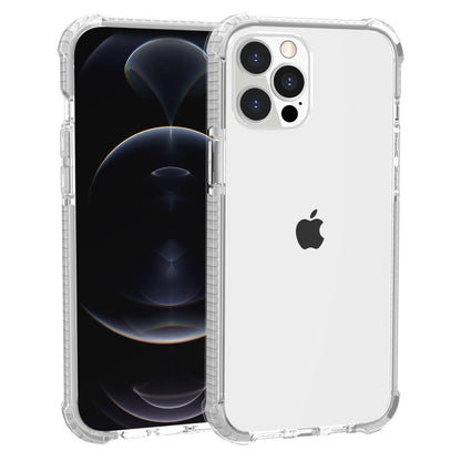 Transparent Acrylic Thickened Four Corners Clear Shockproof Phone Case for Apple iPhone 13 Pro 6.1 inch
