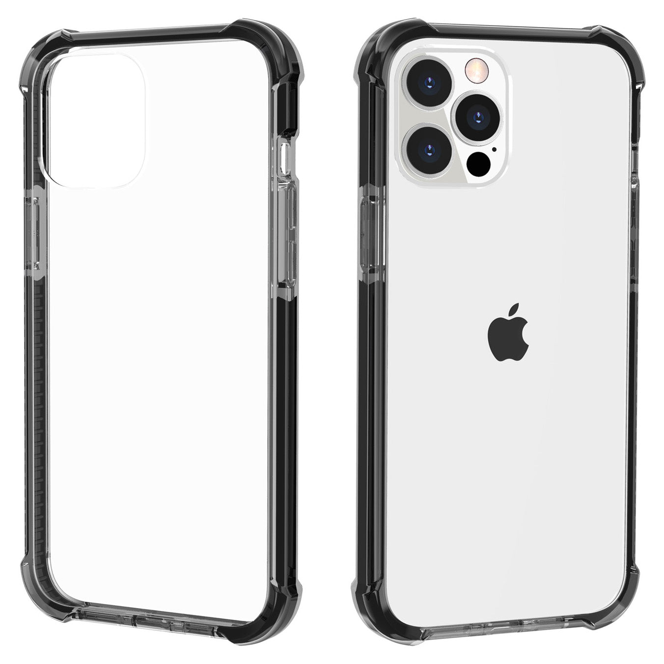 Transparent Acrylic Thickened Four Corners Clear Shockproof Phone Case for Apple iPhone 13 Pro 6.1 inch