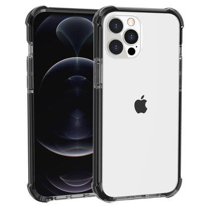 Transparent Acrylic Thickened Four Corners Clear Shockproof Phone Case for Apple iPhone 13 Pro 6.1 inch