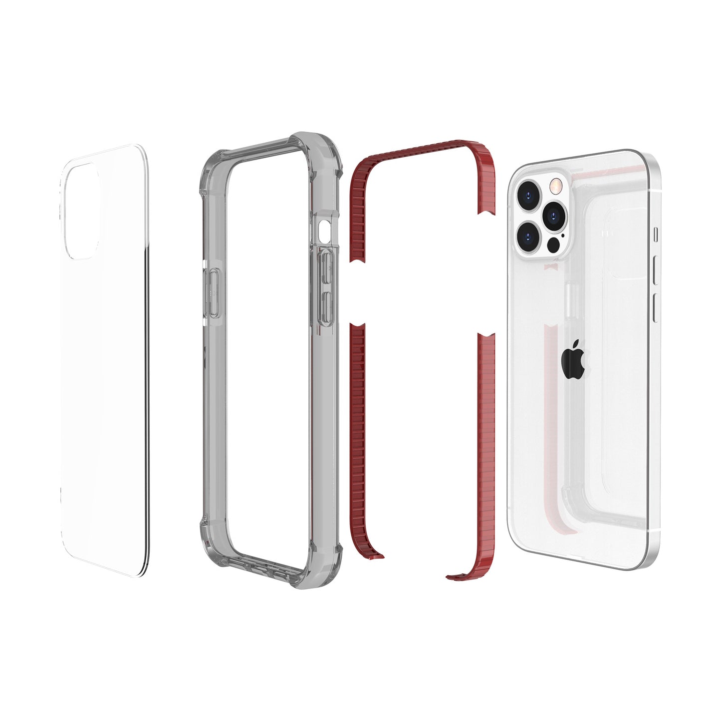 Acrylic Anti-drop Shockproof Protective Clear Hard Phone Case Case for Apple iPhone 13 Pro Max 6.7 inch