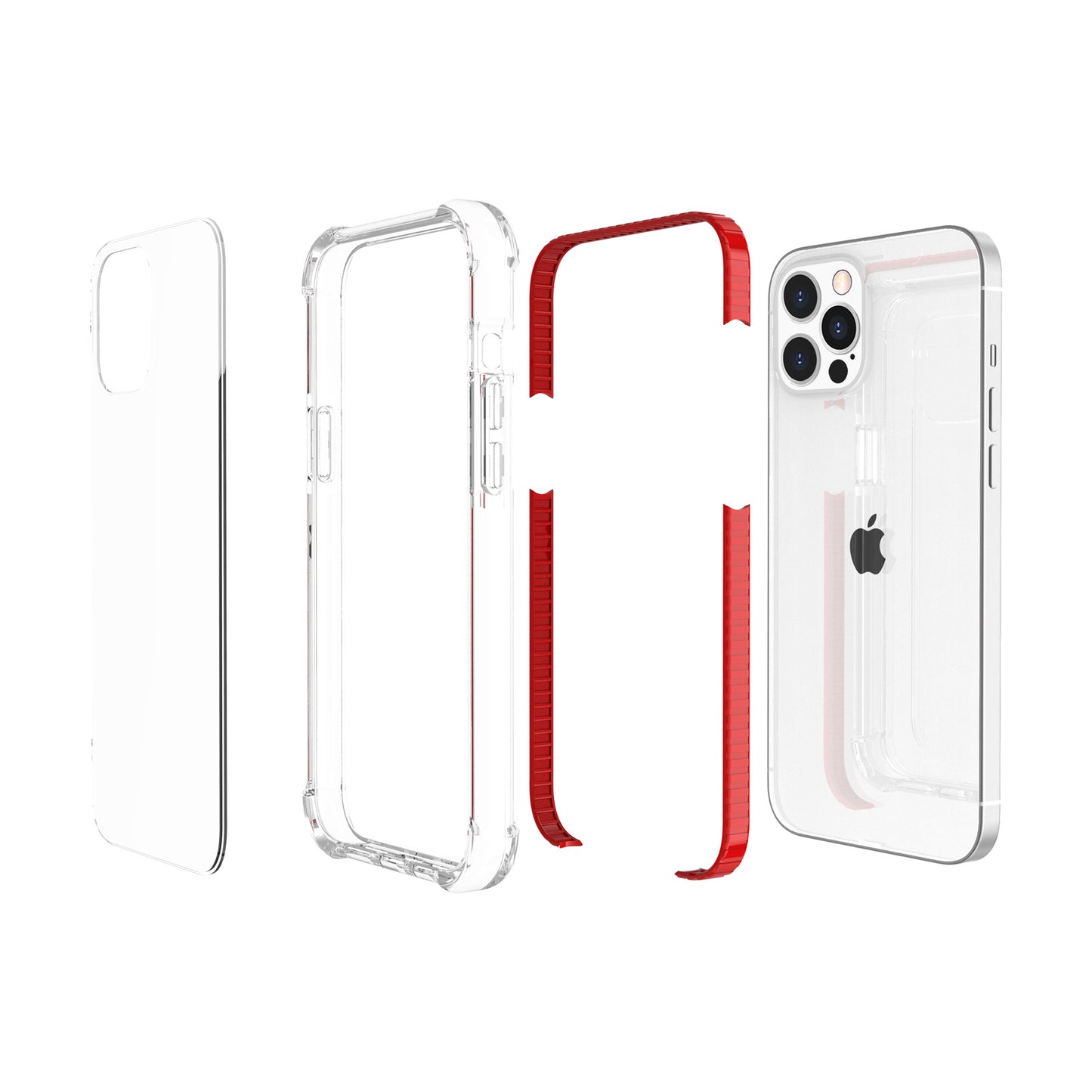 Acrylic Anti-drop Shockproof Protective Clear Hard Phone Case Case for Apple iPhone 13 Pro Max 6.7 inch