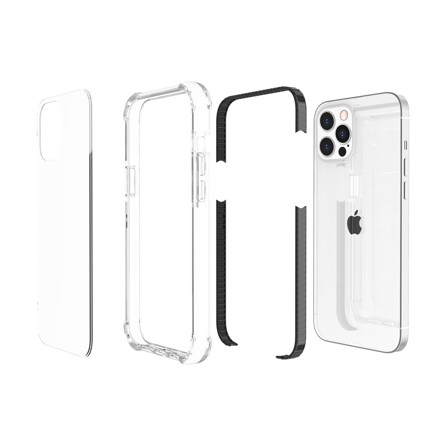 Acrylic Anti-drop Shockproof Protective Clear Hard Phone Case Case for Apple iPhone 13 Pro Max 6.7 inch