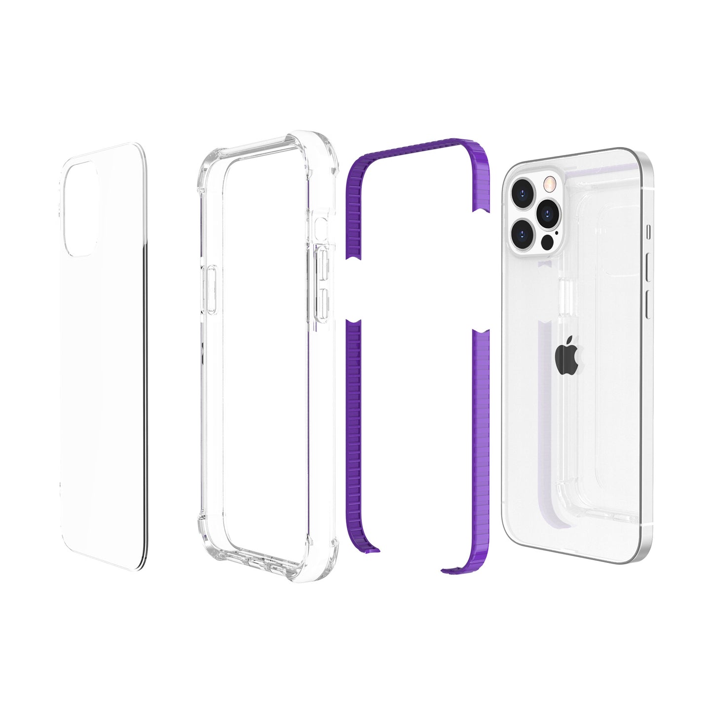 Acrylic Anti-drop Shockproof Protective Clear Hard Phone Case Case for Apple iPhone 13 Pro Max 6.7 inch