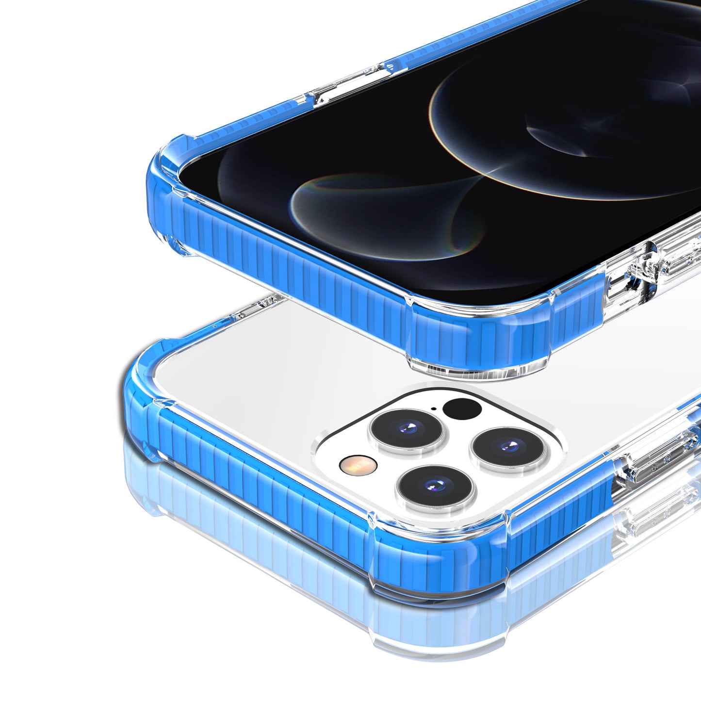Acrylic Anti-drop Shockproof Protective Clear Hard Phone Case Case for Apple iPhone 13 Pro Max 6.7 inch
