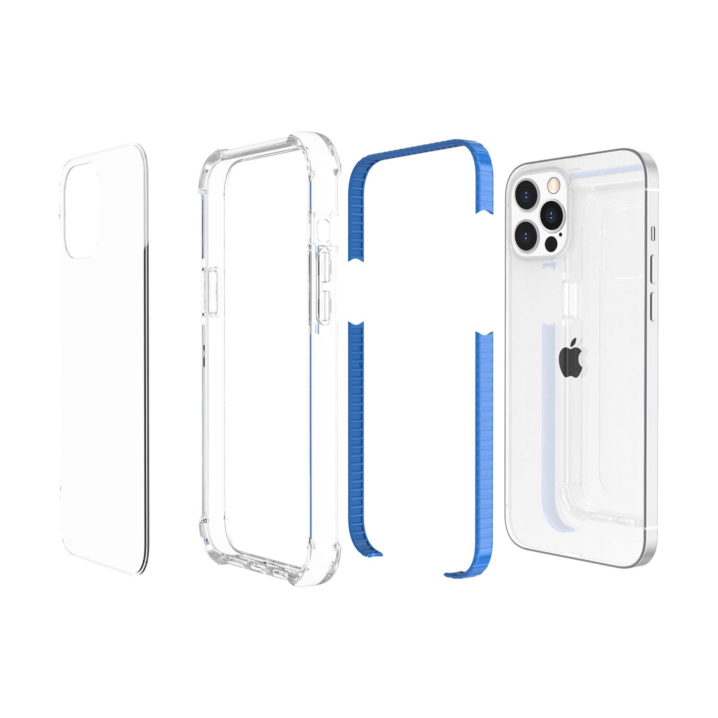 Acrylic Anti-drop Shockproof Protective Clear Hard Phone Case Case for Apple iPhone 13 Pro Max 6.7 inch
