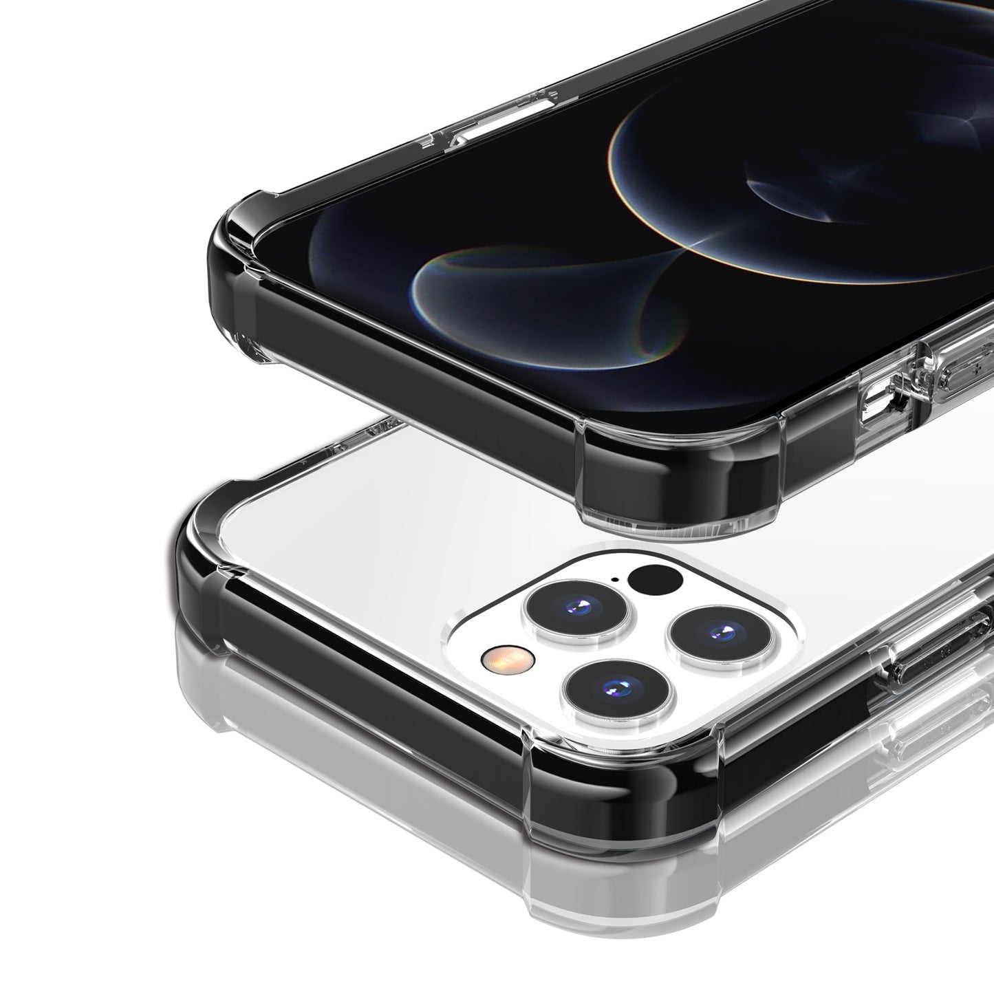 Acrylic Anti-drop Shockproof Protective Clear Hard Phone Case Case for Apple iPhone 13 Pro Max 6.7 inch