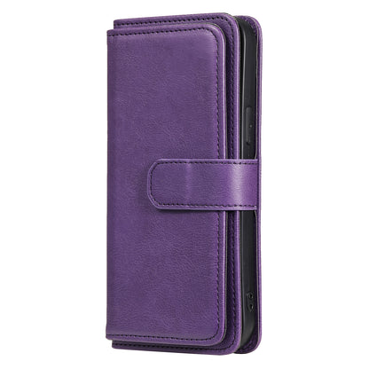 KT Multi-functional Series-1 Multiple Card Slots Drop-Resistant Wallet Design Phone Cover Stand Shell for iPhone 13 Pro Max 6.7 inch