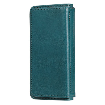 For iPhone 13 Pro 6.1 inch KT Multi-functional Series-1 Large Capacity Phone Cover Stand Shell with Multiple Card Slots Wallet Design