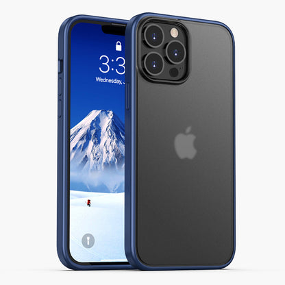 IPAKY Specter Series Hard Plastic Back + Soft TPU Frame Thin Hybrid Protective Cover for iPhone 13 Pro Max 6.7 inch