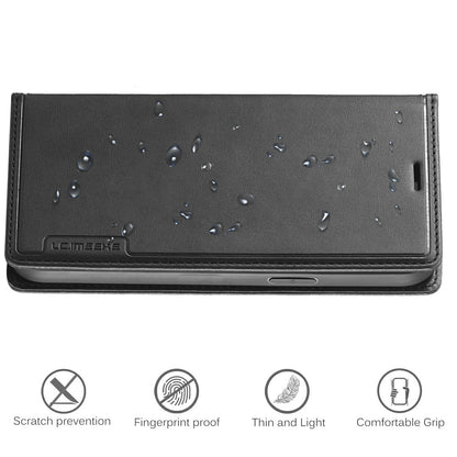 LC.IMEEKE LC-001 Series Full Body Protection Magnetic Buckle Leather Cell Phone Case with Card Slots for Apple iPhone 13 Pro 6.1 inch